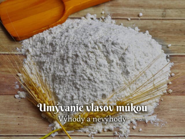 umývanie vlasov mukou