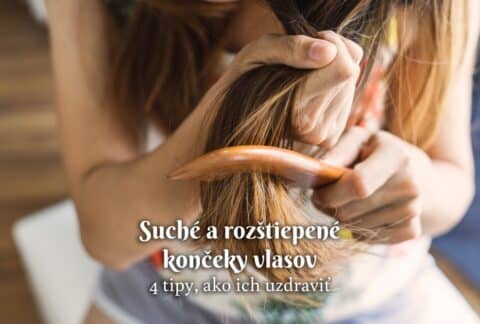 Suché a rozstrapkané končeky vlasov