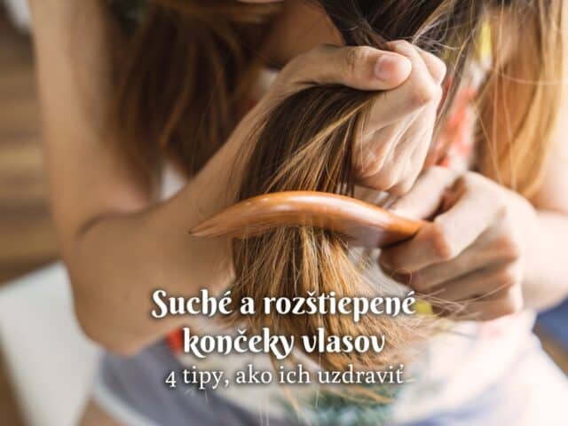 Suché a rozstrapkané končeky vlasov